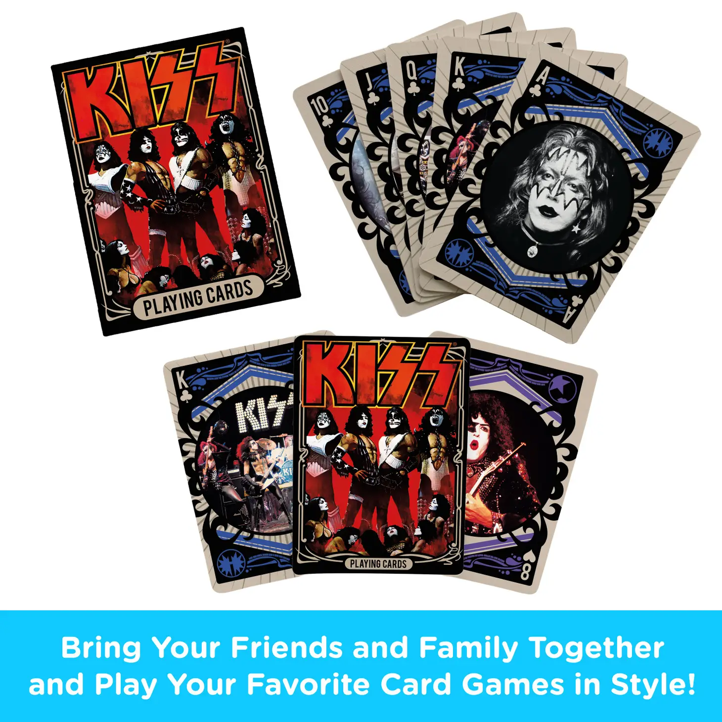 KISS Playing Cards by Aquarius - Rock Your Card Games - Image 4