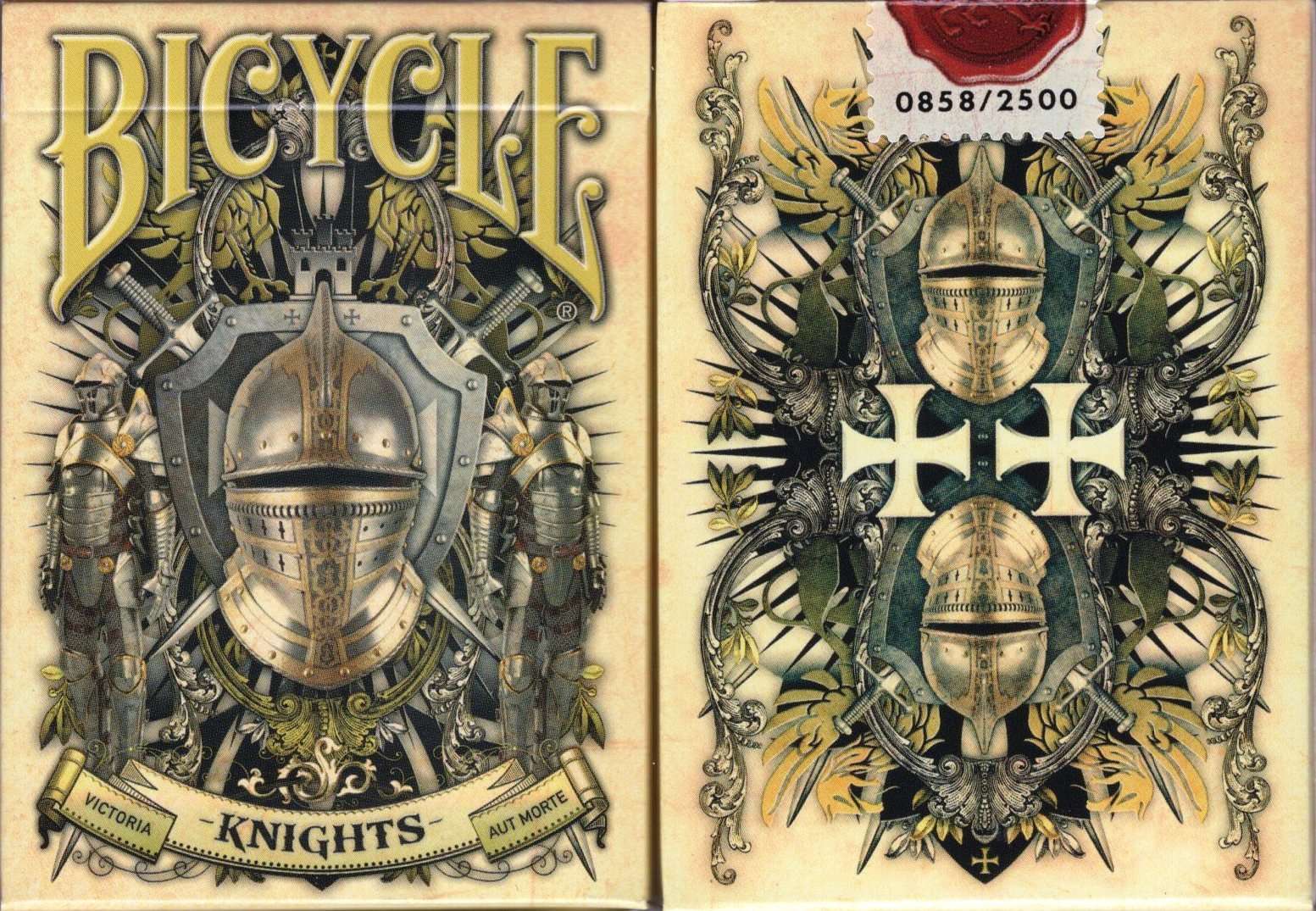Knights Bicycle Playing Cards