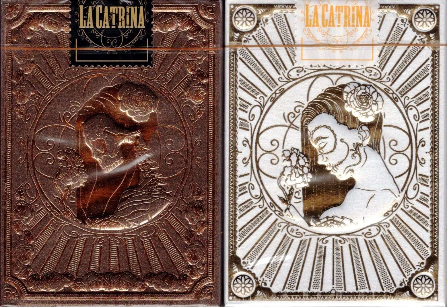 La Catrina Playing Cards 2 Deck Set NPCC - Image 2