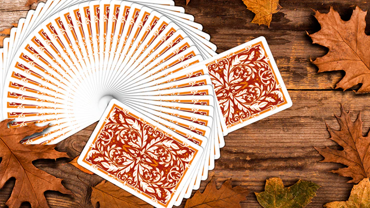 Leaves Autumn Playing Cards USPCC - Image 4
