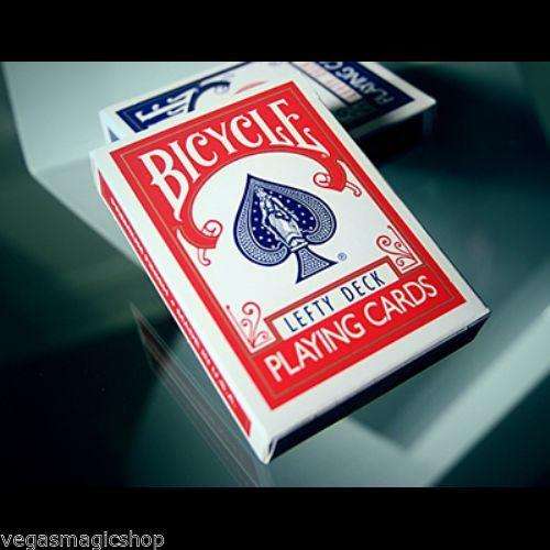 Lefty Bicycle Red & Blue 2 Deck Set Playing Cards - Image 2