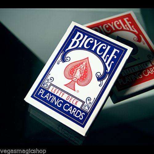 Lefty Bicycle Red & Blue 2 Deck Set Playing Cards - Image 7