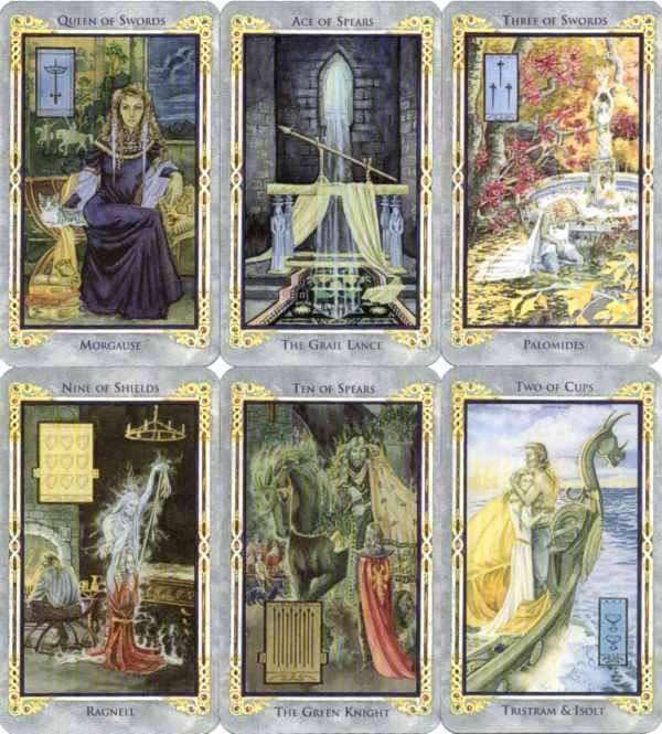 LEGEND the Arthurian Tarot - 78 Card Deck & 72 Page Booklet - Image 2