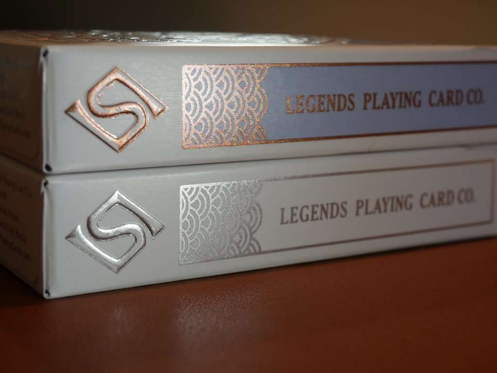 Legends Chromatic & Sterling Playing Cards 2 Deck Set LPCC - Image 3