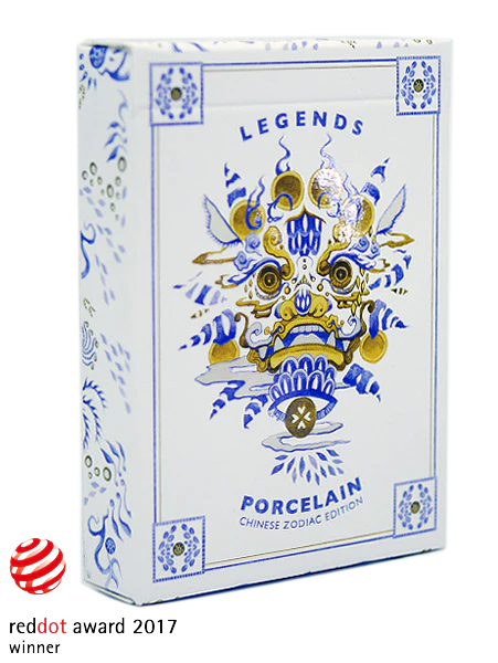 Legends Porcelain Chinese Zodiac Playing Cards LPCC - Image 9