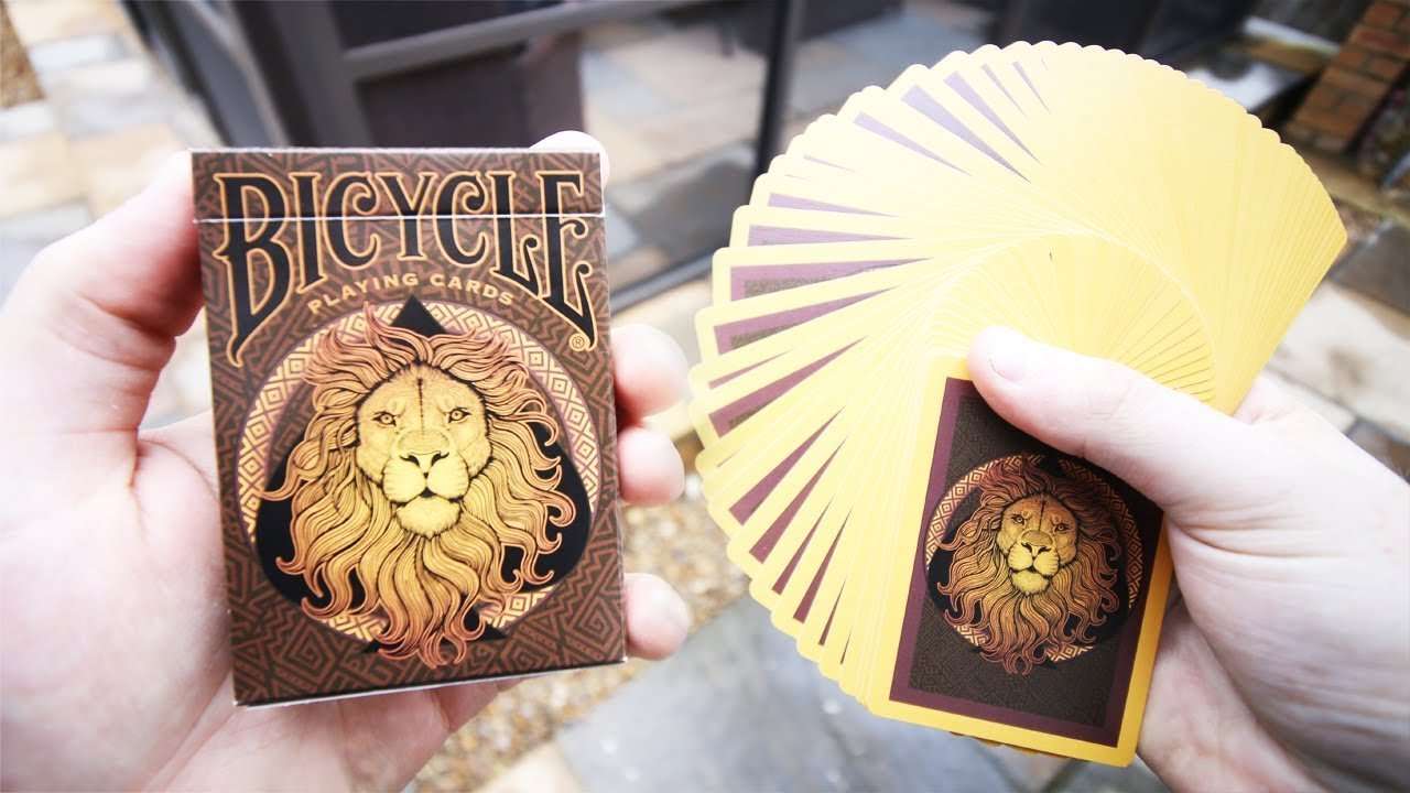 Lion Bicycle Playing Cards - Image 4