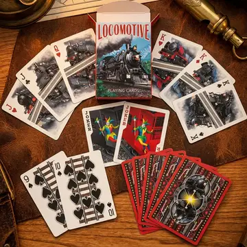 Locomotive Playing Cards - Image 2