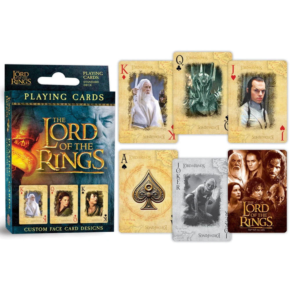 Lord of the Rings Playing Cards - 54 Card Deck by Masterpieces - Image 3