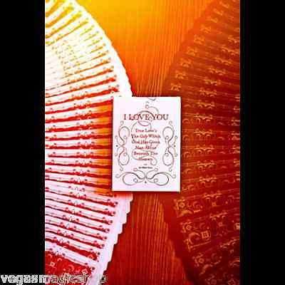 Love Art Gold Playing Cards USPCC - Image 6