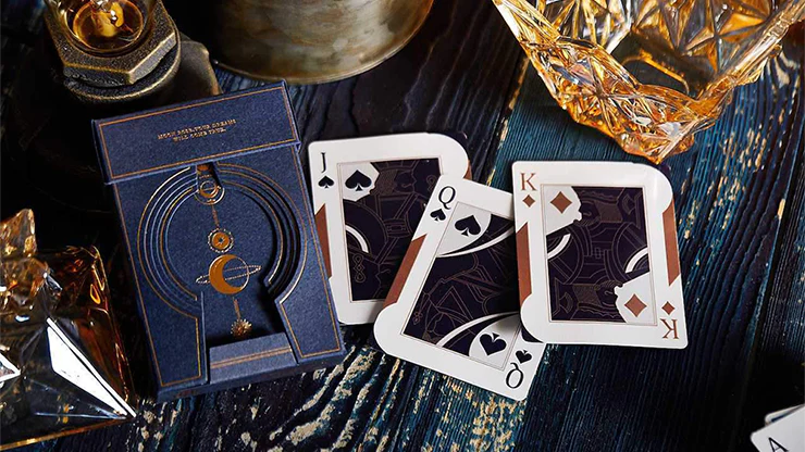 Luna Moon Deluxe 2 Deck Set (Classic & Deluxe) Playing Cards USPCC - Image 2