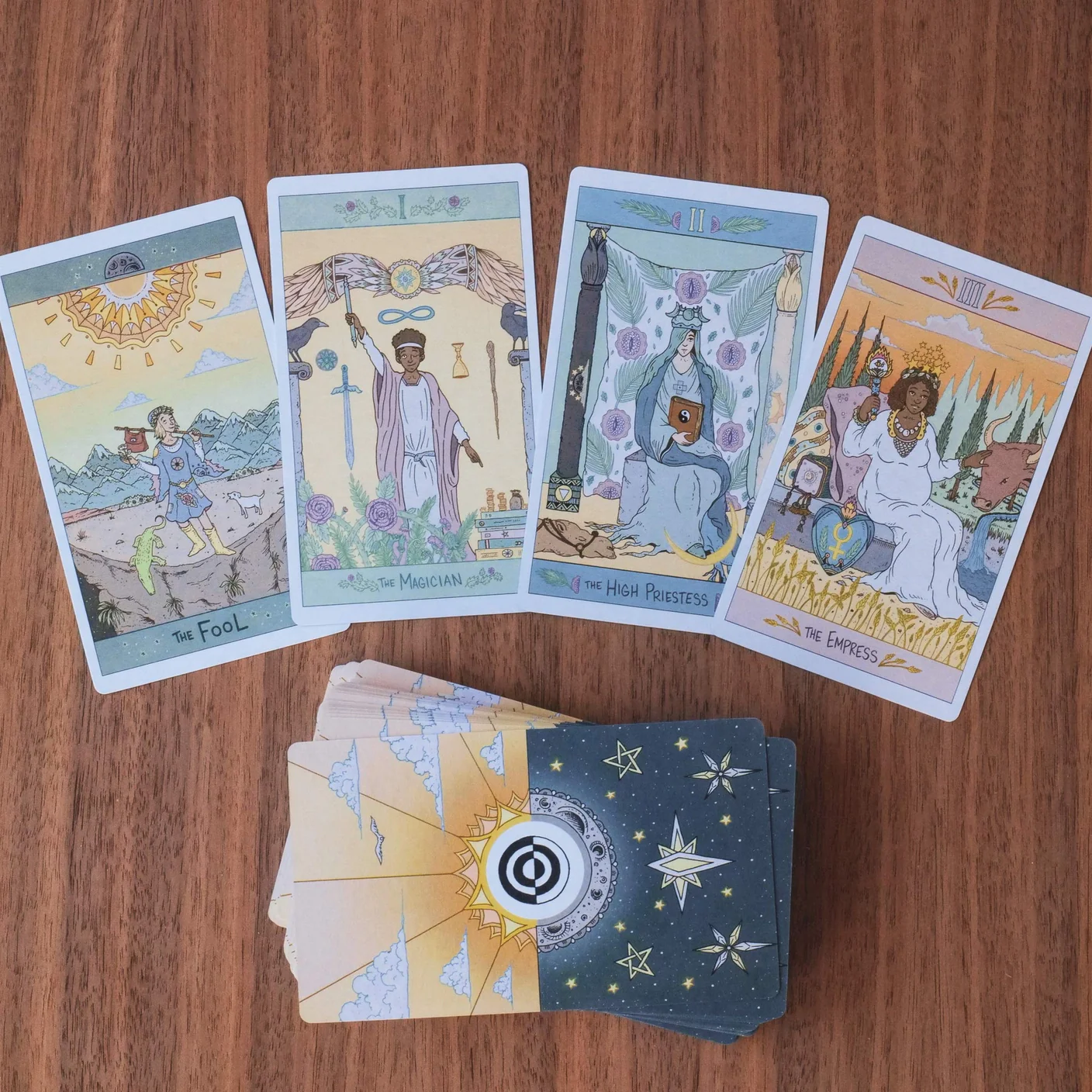 Luna Sol Tarot Deck - Multicultural and Inspiring - Image 2
