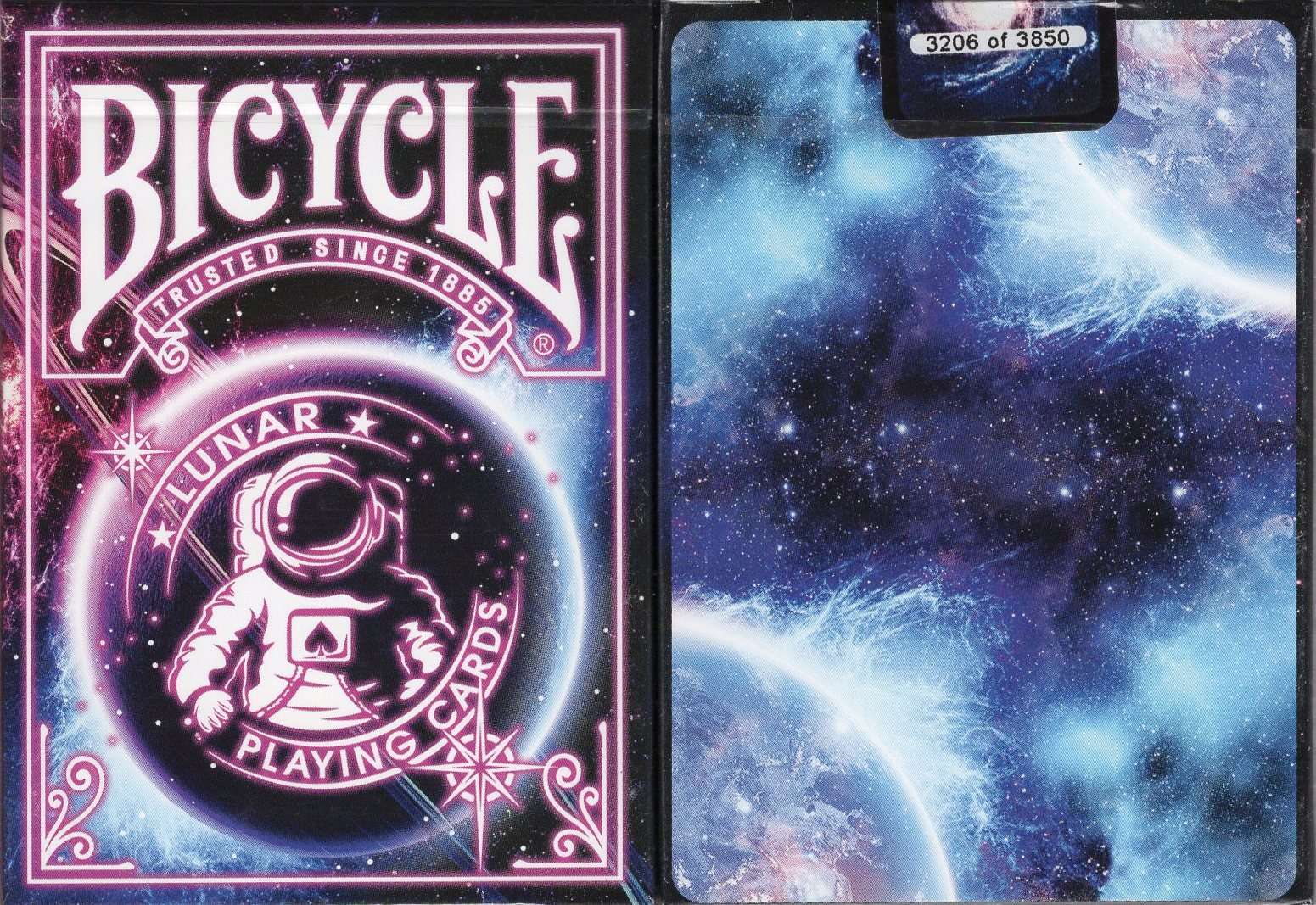 Lunar Bicycle Playing Cards