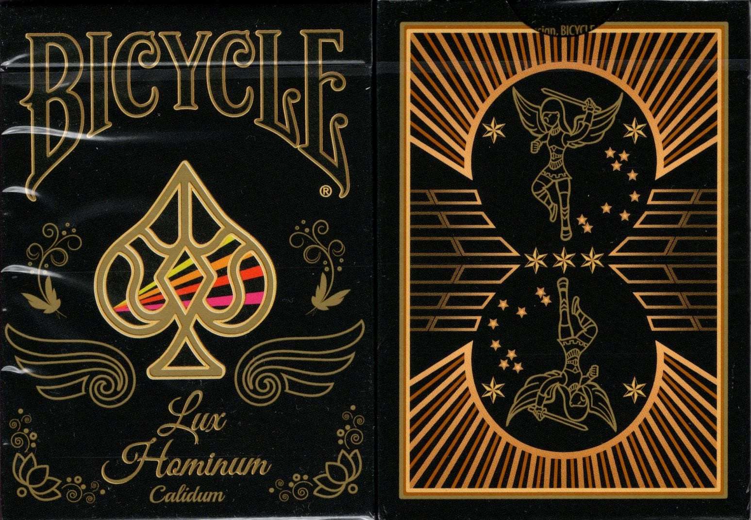 Lux Hominum Calidum Bicycle Playing Cards
