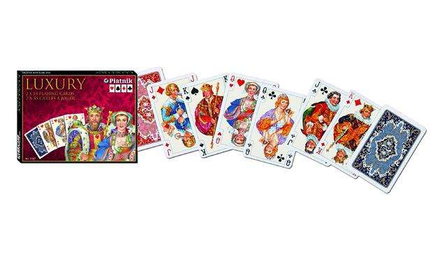 Luxury 2 Deck Set Bridge Playing Cards Piatnik - Image 3