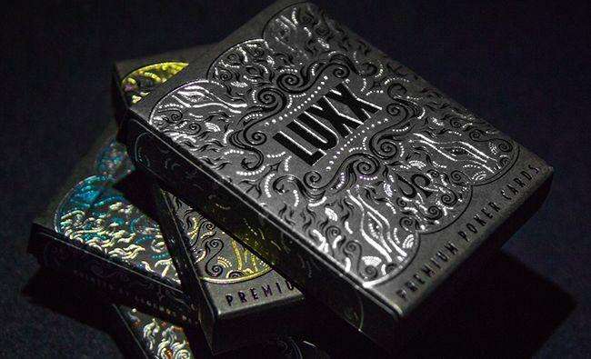 Luxx Shadow Silver v2 Playing Cards LPCC - Image 2