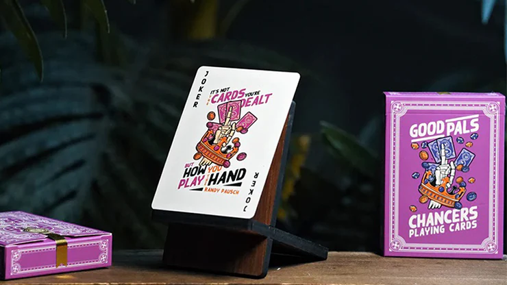 Magenta Chancers Playing Cards by Good Pals - Image 2