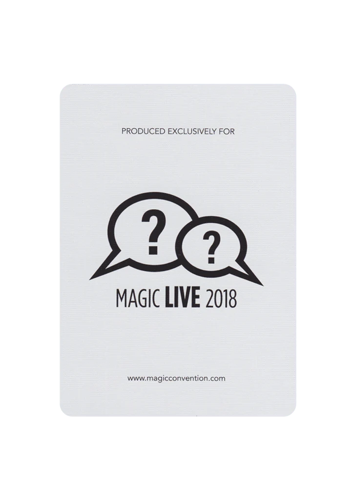 Magic Live 2018 Bicycle Playing Cards - Image 4