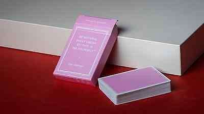 Magic Notebook Pink Playing Cards Deck USPCC - Image 3