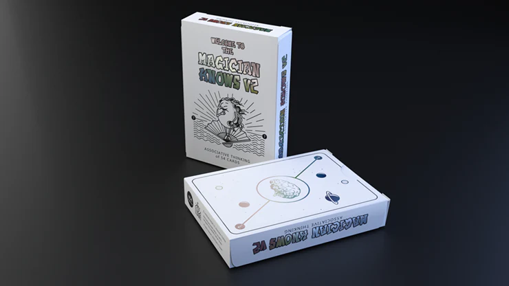Magician Knows V2 Color Playing Cards by 808 Magic and Alan Wong