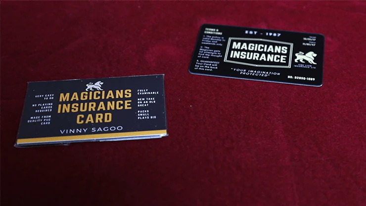 Magicians Insurance Card by Vinny Sagoo - Image 4
