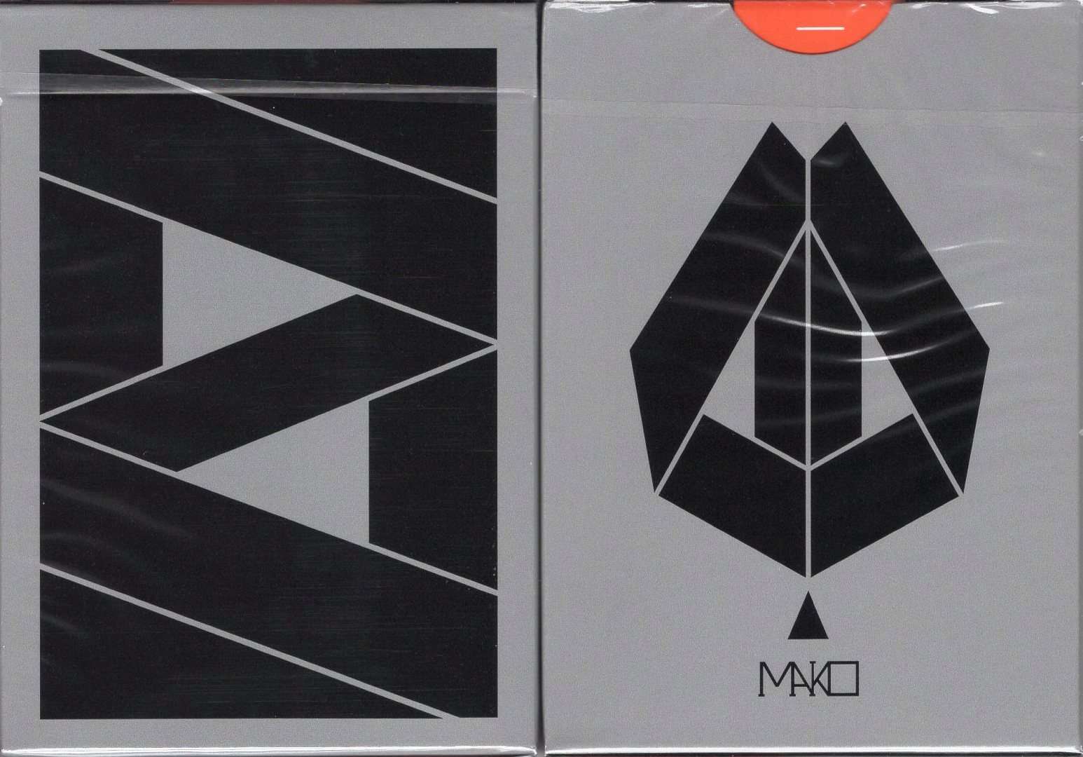 Mako Black Playing Cards USPCC
