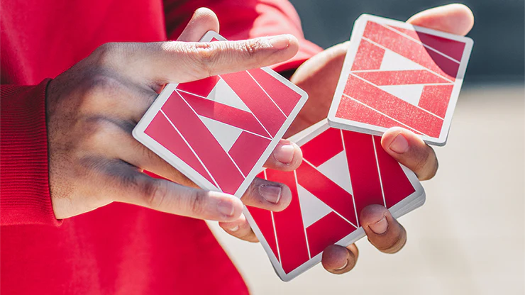Mako Red Playing Cards USPCC - Image 5