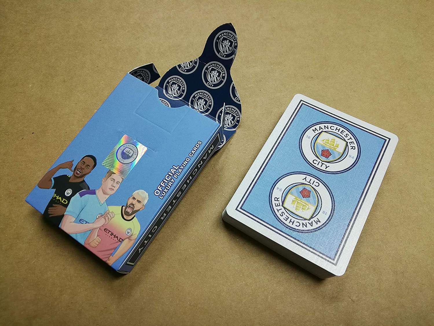 Manchester City Soccer Playing Cards - Image 7