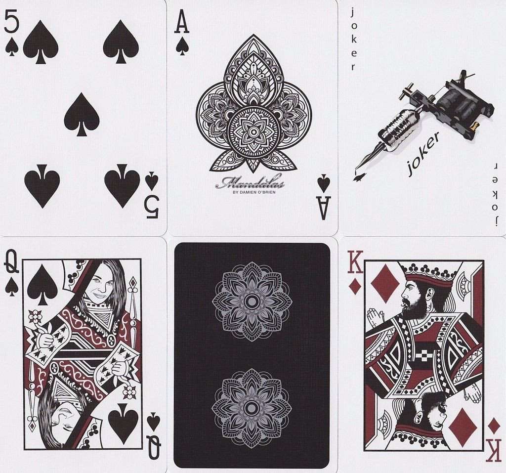 Mandalas Playing Cards USPCC - Image 9