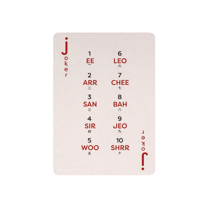 Mandarin Lingo Playing Cards - Image 2