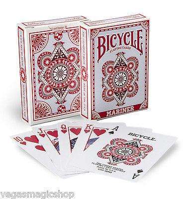 Mariner Red & Blue 2 Deck Set Bundle Bicycle Playing Cards - Image 3