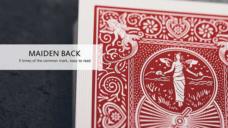Marked VF v2 Red Maiden Back Bicycle Playing Cards - Image 4