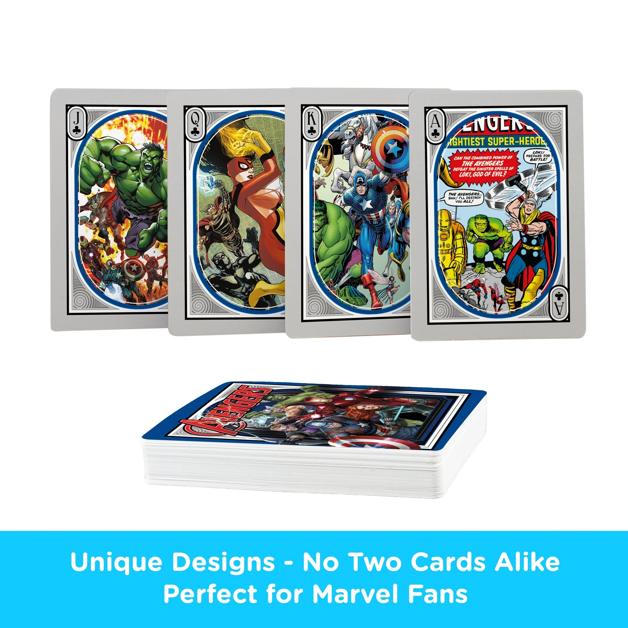 Marvel Avengers Nouveau Playing Cards – Avengers Assemble! by Aquarius - Image 3