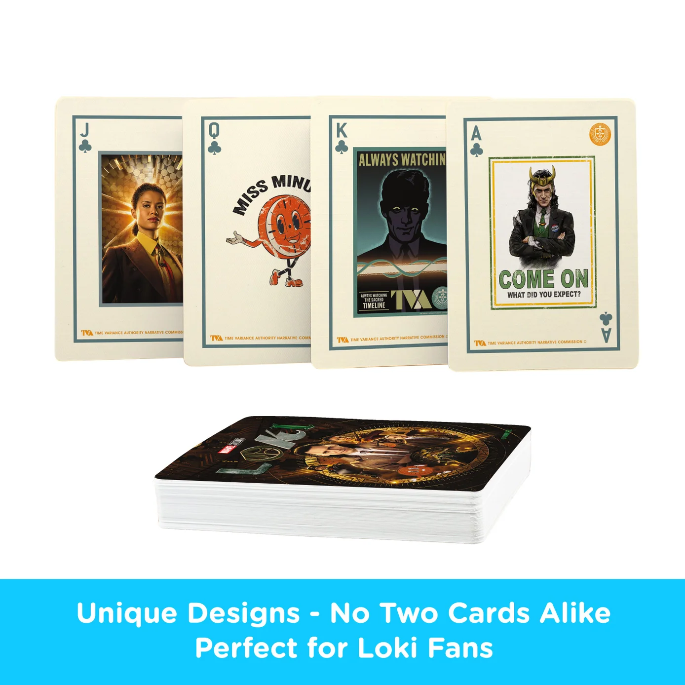 Marvel Loki Playing Cards by Aquarius - Image 3