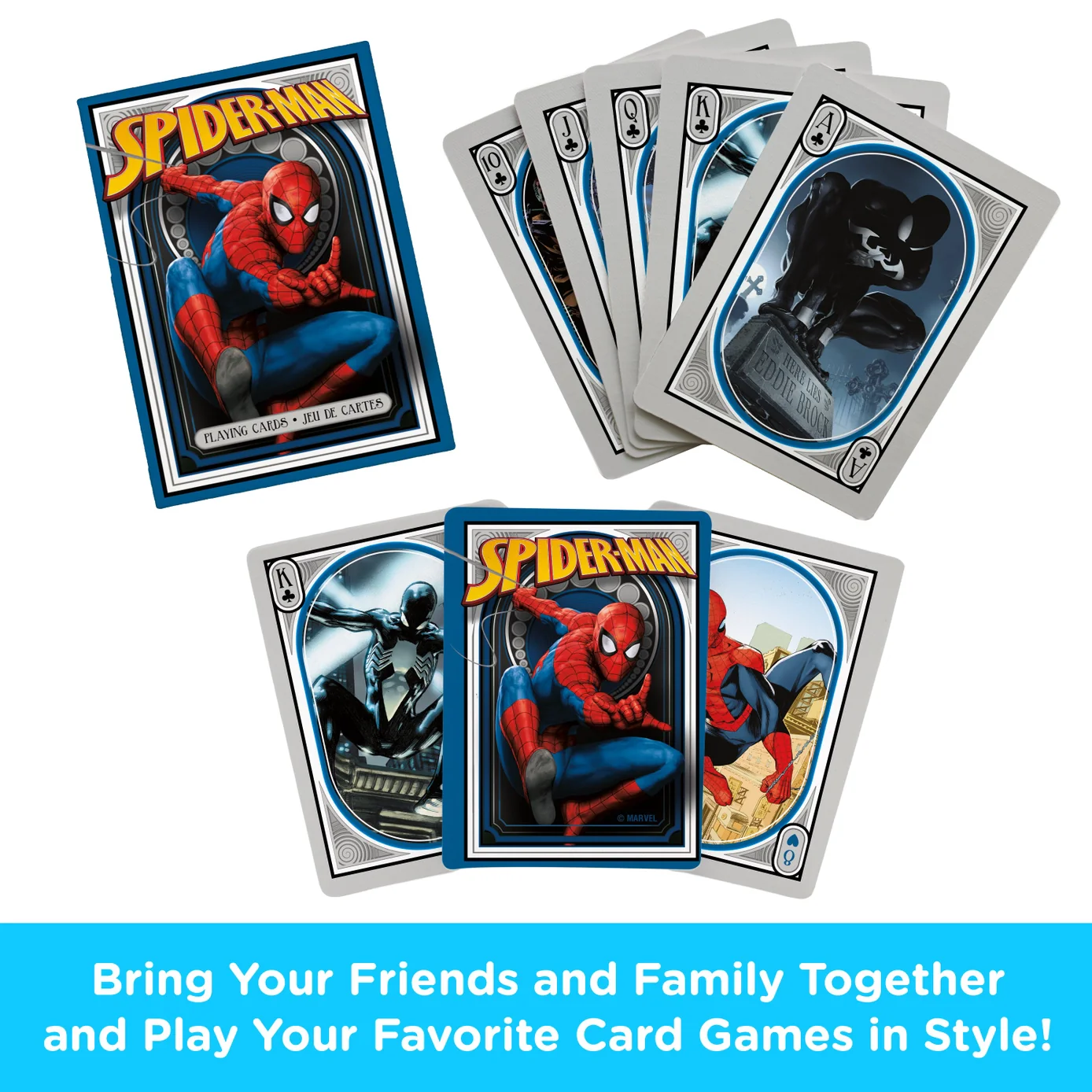 Marvel Spider-Man Nouveau Playing Cards by Aquarius - Image 2