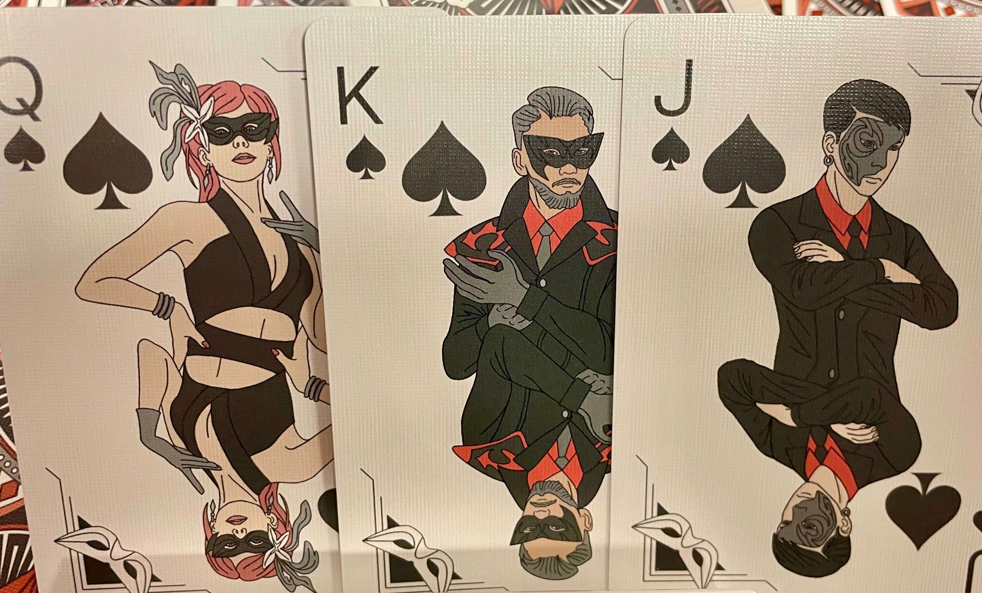 Bicycle Masquerade Playing Cards – Elegance, Mystery & 1920s Glamour! - Image 7