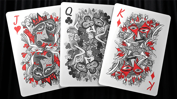 Masquerade Black Box Edition Playing Cards USPCC - Image 3