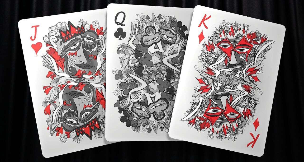 Masquerade LE Playing Cards USPCC - Image 2