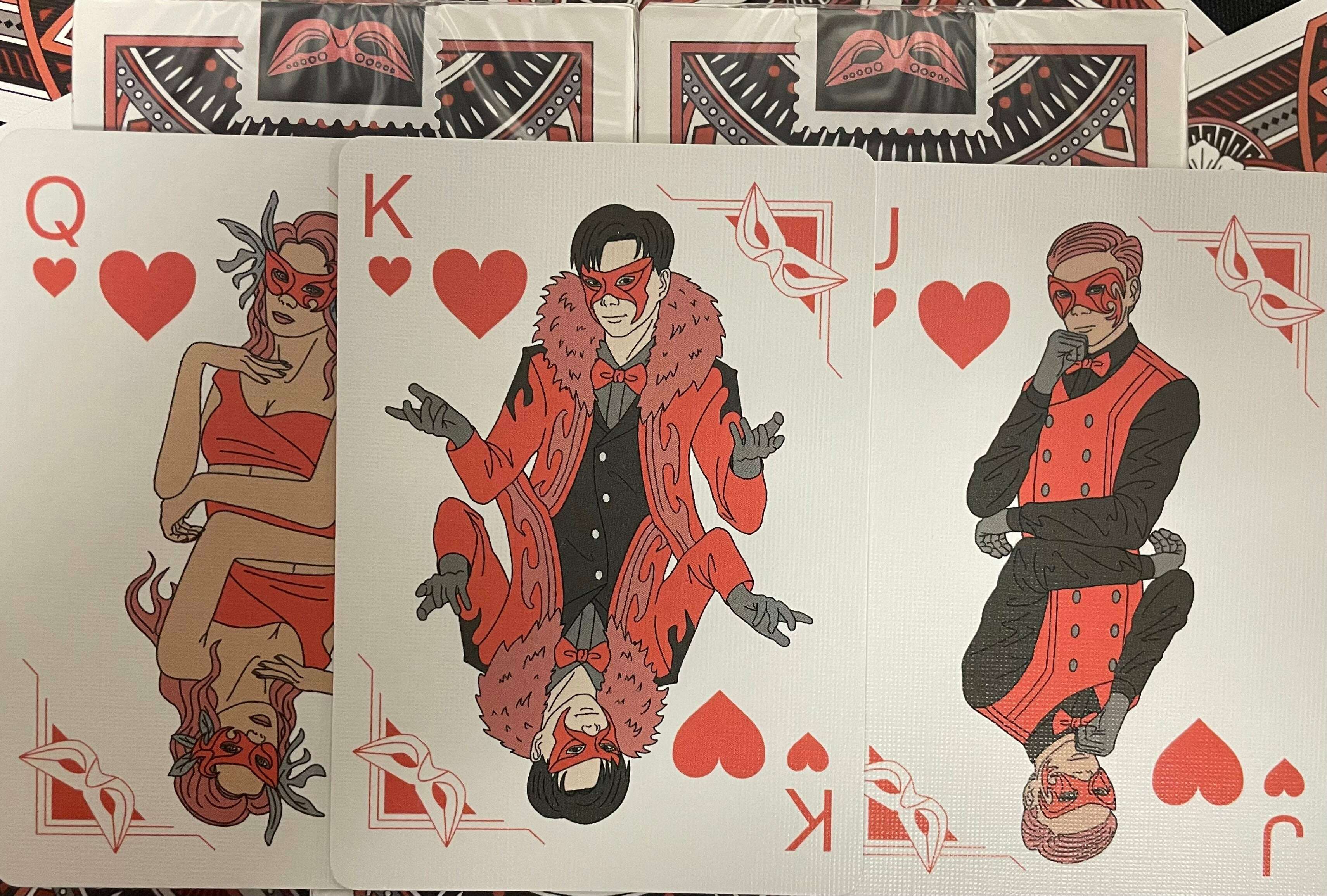 Masquerade Stripper Bicycle Playing Cards - Image 2