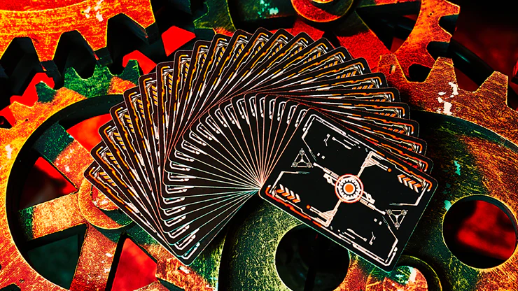 Mecha Era Bicycle Playing Cards - Image 2