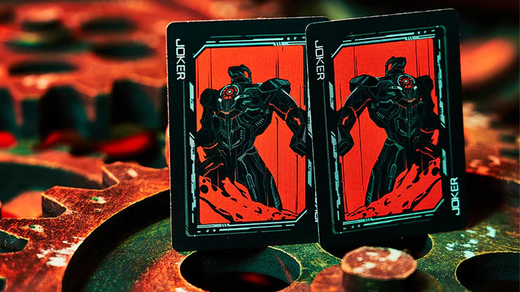 Mecha Era Bicycle Playing Cards - Image 4