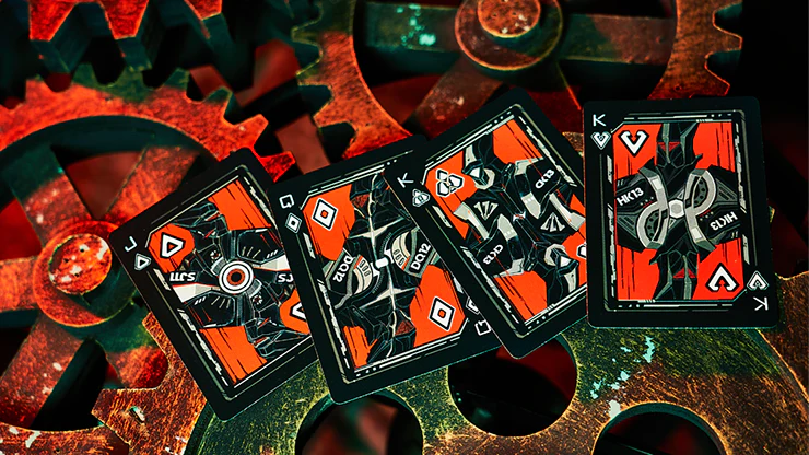 Mecha Era Bicycle Playing Cards - Image 5