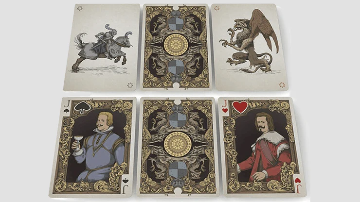 Medieval Gold Playing Cards WJPC - Image 4
