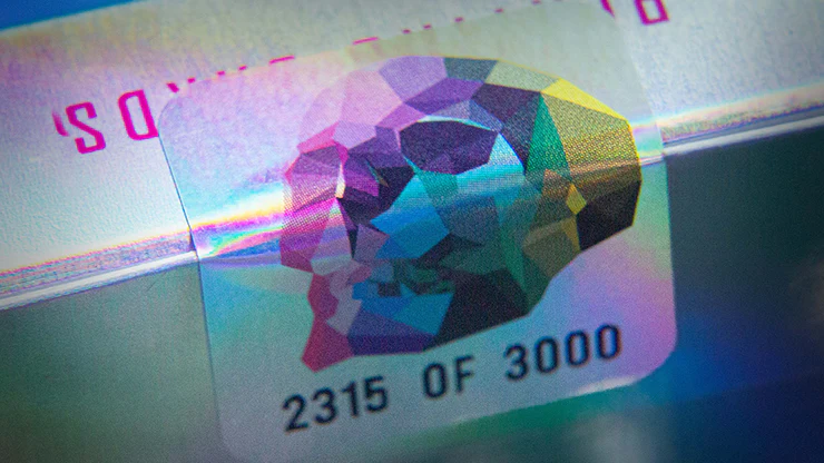Memento Mori Holographic Playing Cards EPCC - Image 6