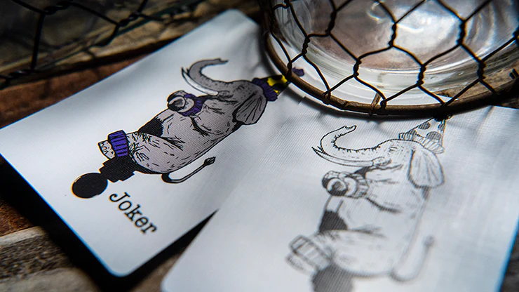 Memoria Feinaiglian Grid Bicycle Playing Cards - Image 3