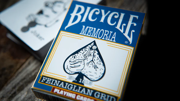 Memoria Feinaiglian Grid Bicycle Playing Cards - Image 7
