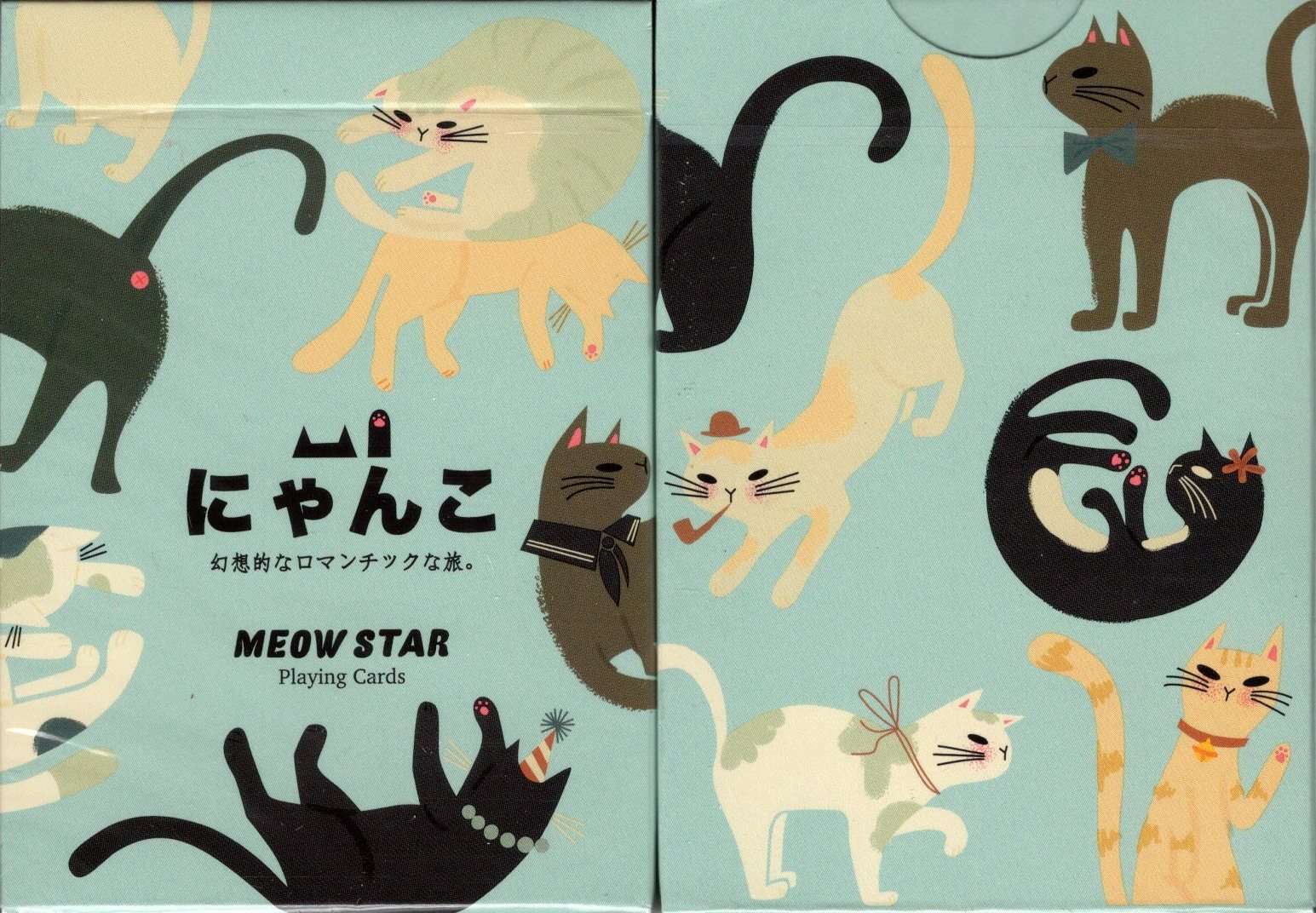 Meow Star Cat Playing Cards USPCC