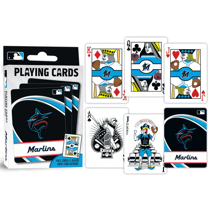 Miami Marlins Playing Cards #LETSGOFISH - Image 3