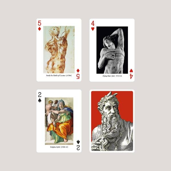 Michelangelo Playing Cards by Piatnik - Image 3