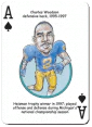 Michigan Football Heroes Playing Cards - Go Blue! - Image 2