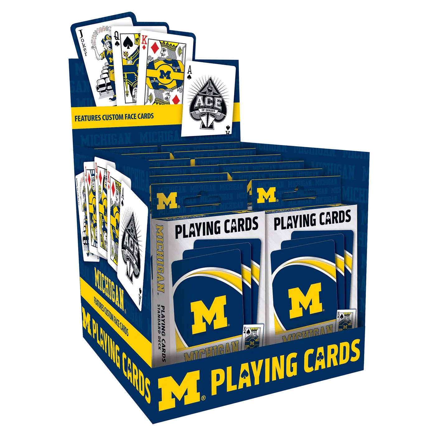 Michigan Wolverines Playing Cards by Masterpieces - Image 4